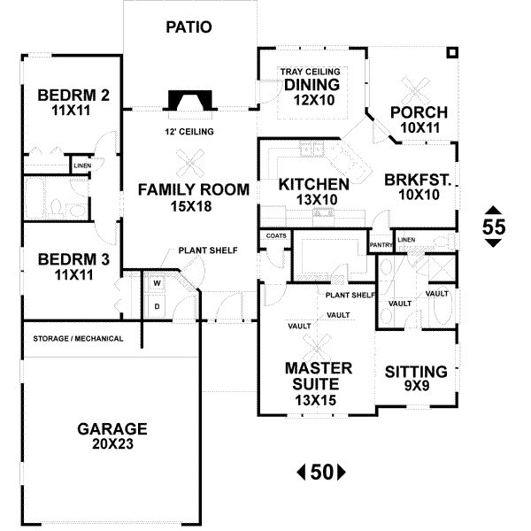 Main Floor Plan: 4-127