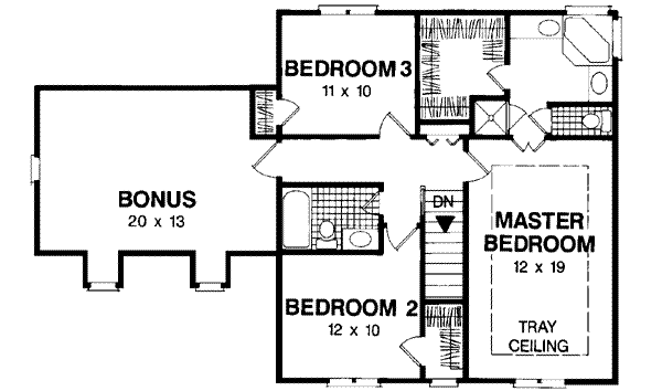 Upper/Second Floor Plan: 4-128