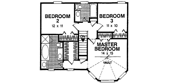 Upper/Second Floor Plan: 4-129