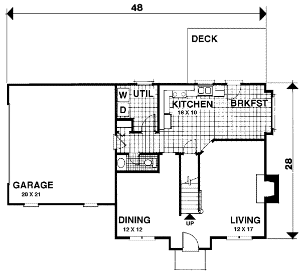 Main Floor Plan: 4-134