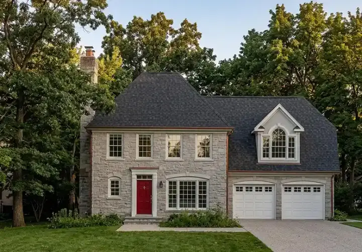 Traditional house plans 4-135 - front exterior, 1,658 sq ft, 3 bed, 2 bath house plans | Monster House Plans