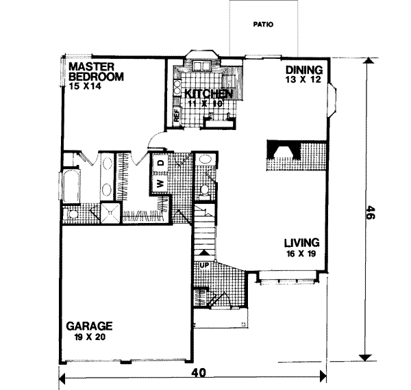Main Floor Plan: 4-136