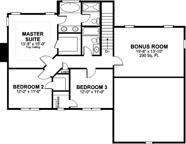 Upper/Second Floor Plan: 4-138