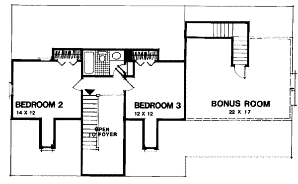 Upper/Second Floor Plan: 4-141