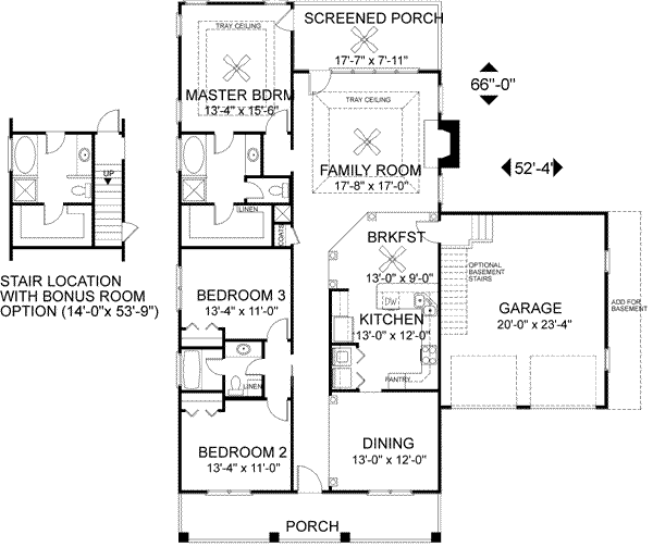 Main Floor Plan: 4-142