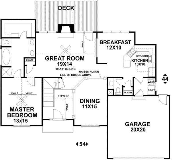 Main Floor Plan: 4-143