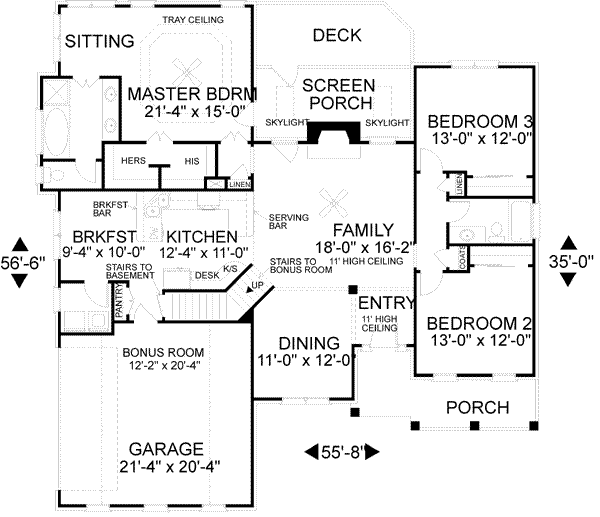 Main Floor Plan: 4-145