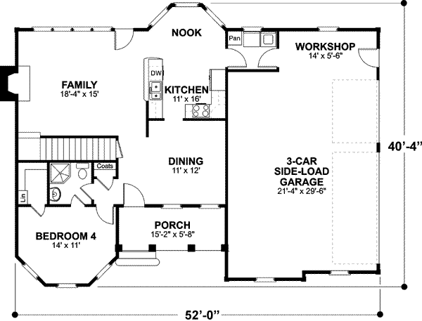 Main Floor Plan: 4-150