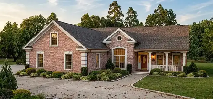 Traditional house plans 4-152 - front exterior, 1,963 sq ft, 3 bed, 2 bath house plans | Monster House Plans