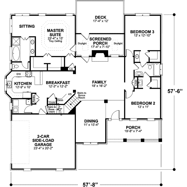 Main Floor Plan: 4-152