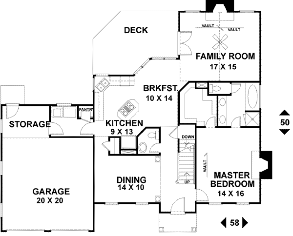 Main Floor Plan: 4-153
