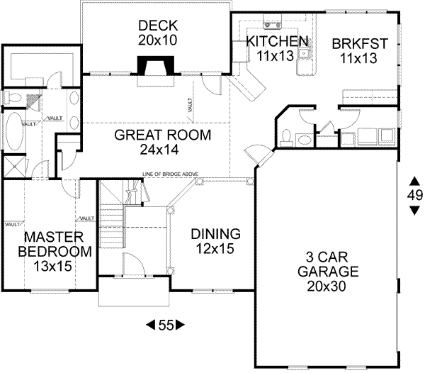 Main Floor Plan: 4-156