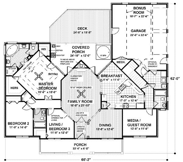 Main Floor Plan: 4-158