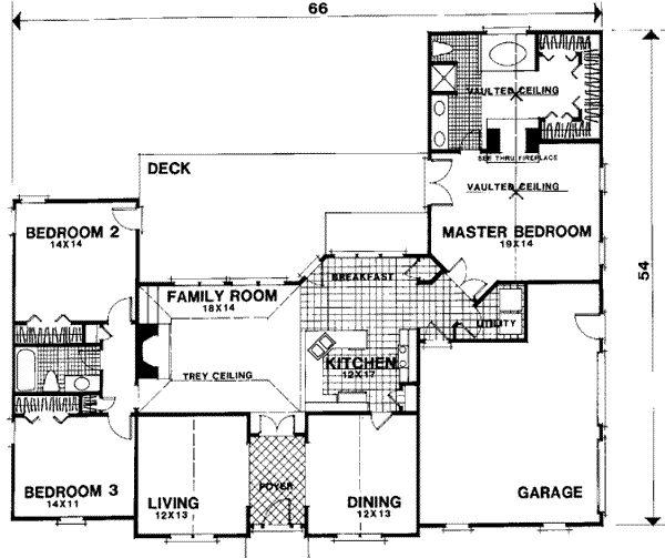 Main Floor Plan: 4-162