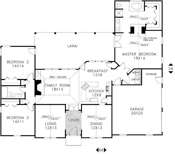 Main Floor Plan: 4-163