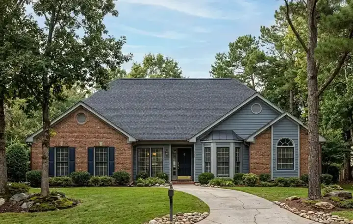Traditional house plans 4-164 - front exterior, 2,022 sq ft, 3 bed, 2 bath house plans | Monster House Plans
