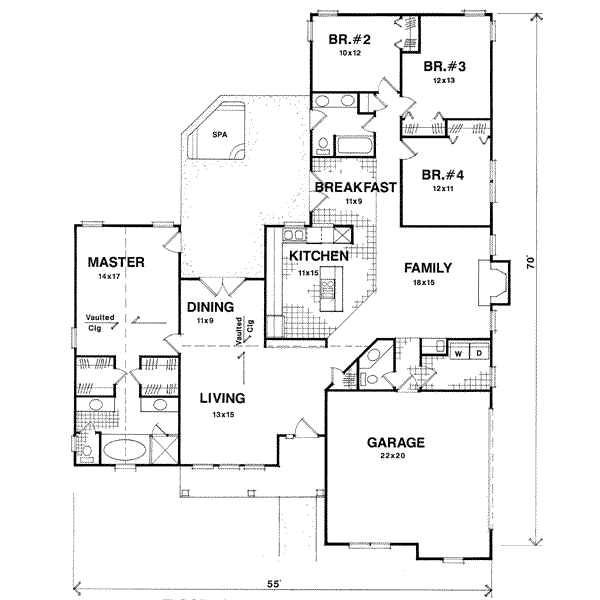 Main Floor Plan: 4-173