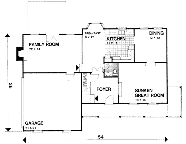 Main Floor Plan: 4-174