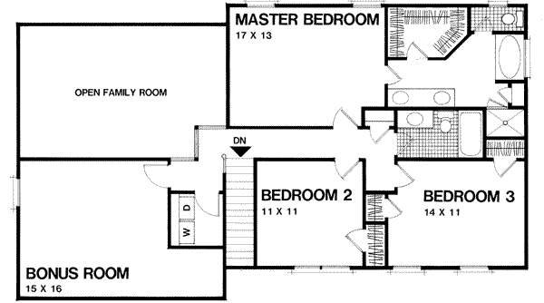 Upper/Second Floor Plan: 4-174
