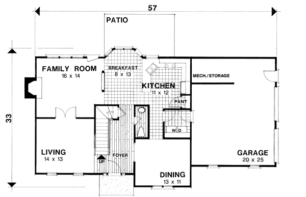 Main Floor Plan: 4-175