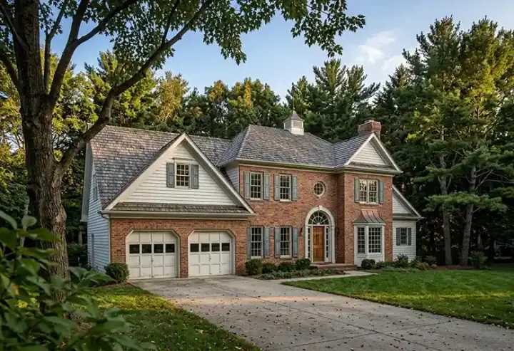 Traditional house plans 4-176 - front exterior, 2,169 sq ft, 3 bed, 2 bath house plans | Monster House Plans