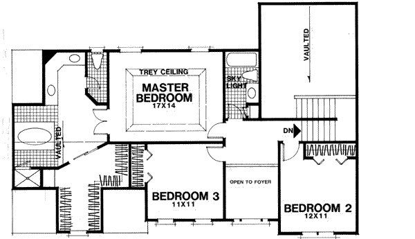 Upper/Second Floor Plan: 4-176