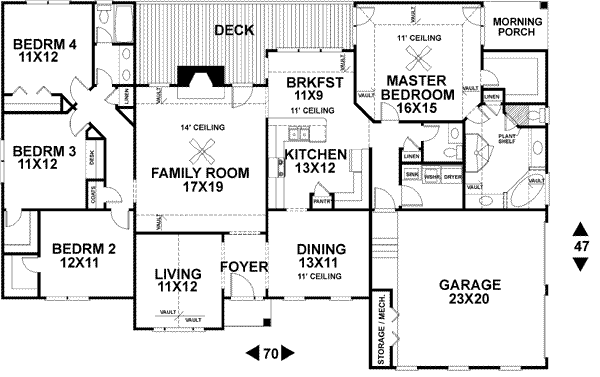 Main Floor Plan: 4-178