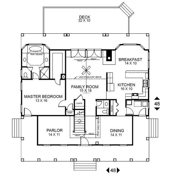 Main Floor Plan: 4-180