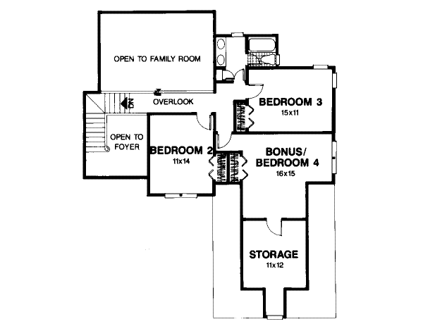 Upper/Second Floor Plan: 4-182