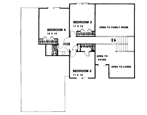 Upper/Second Floor Plan: 4-186