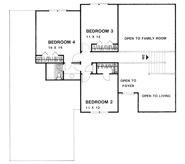 Upper/Second Floor Plan: 4-187