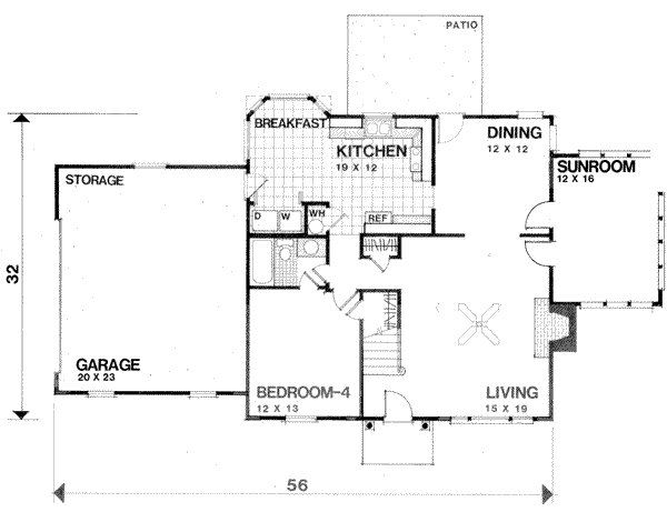 Main Floor Plan: 4-188