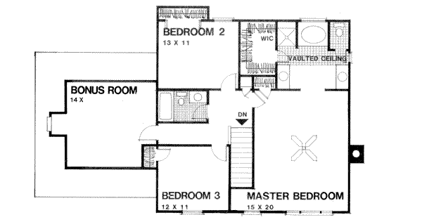 Upper/Second Floor Plan: 4-188
