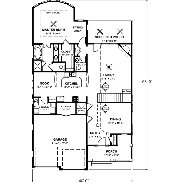 Main Floor Plan: 4-189