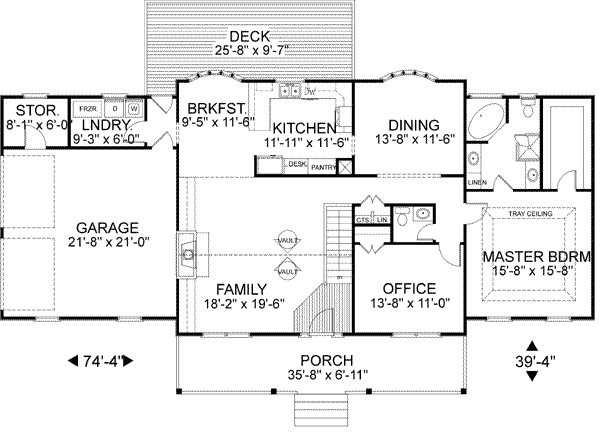 Main Floor Plan: 4-194