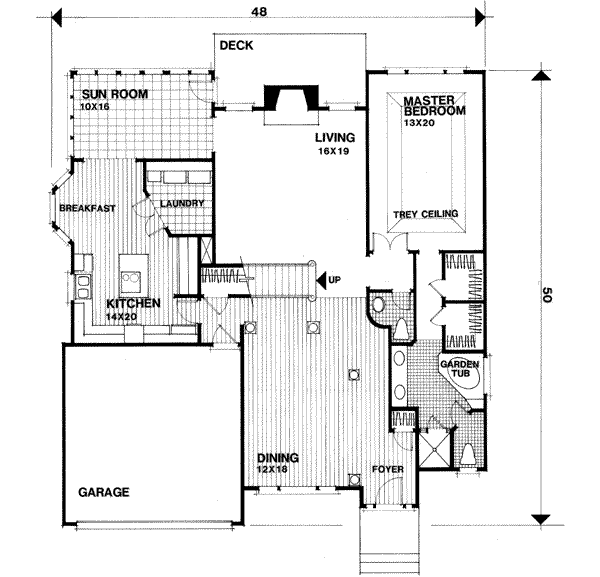 Main Floor Plan: 4-199