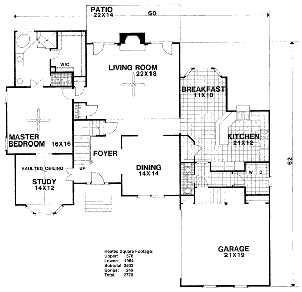 Main Floor Plan: 4-203