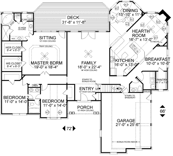 Main Floor Plan: 4-205