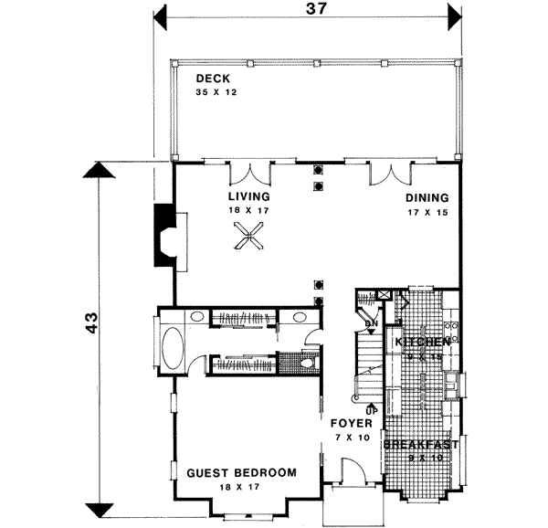 Main Floor Plan: 4-210