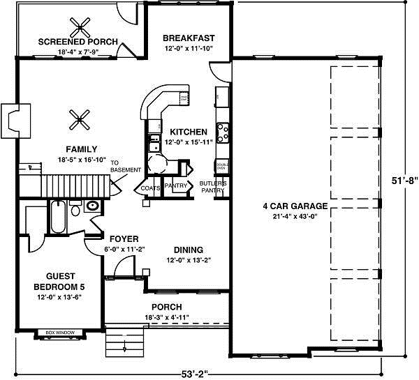 Main Floor Plan: 4-211