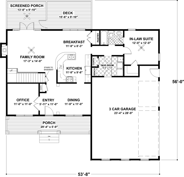 Main Floor Plan: 4-213