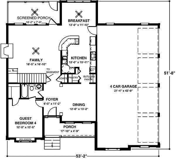 Main Floor Plan: 4-214