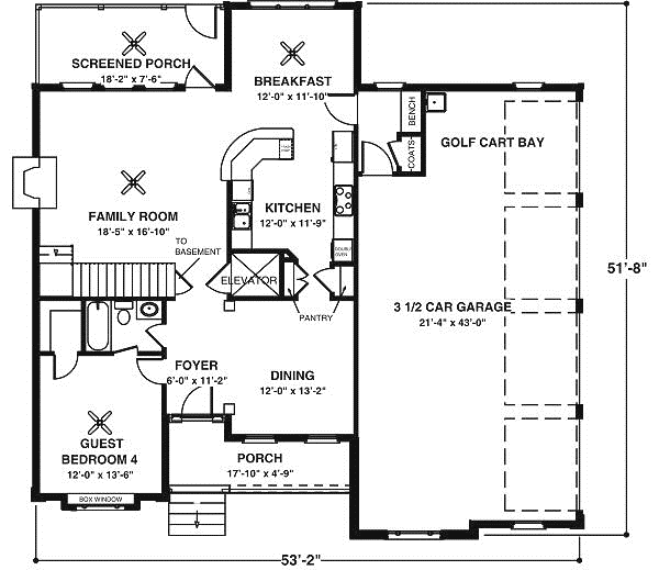 Main Floor Plan: 4-216