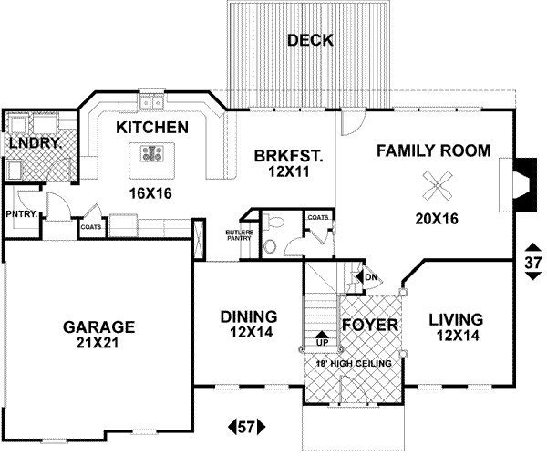 Main Floor Plan: 4-218