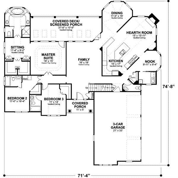 Main Floor Plan: 4-221
