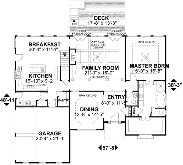 Main Floor Plan: 4-224