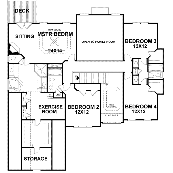 Upper/Second Floor Plan: 4-228