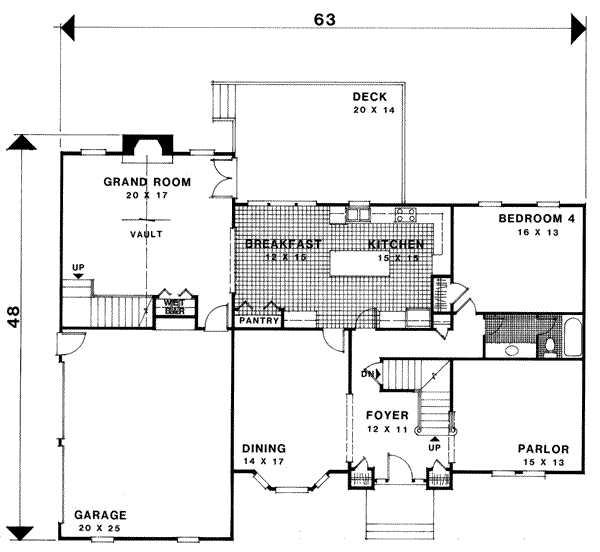 Main Floor Plan: 4-229