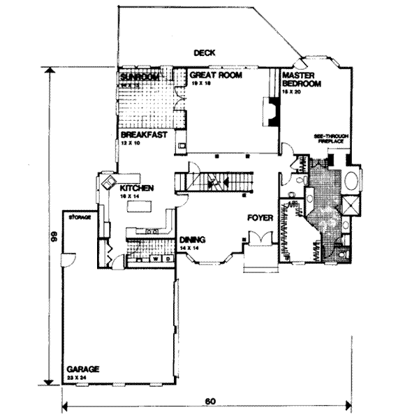 Main Floor Plan: 4-231