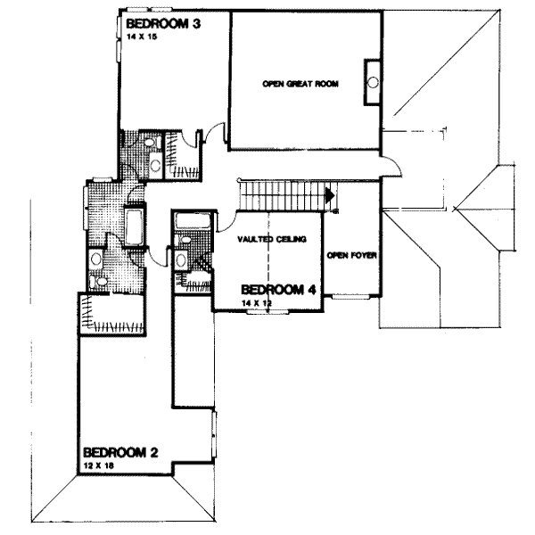 Upper/Second Floor Plan: 4-231